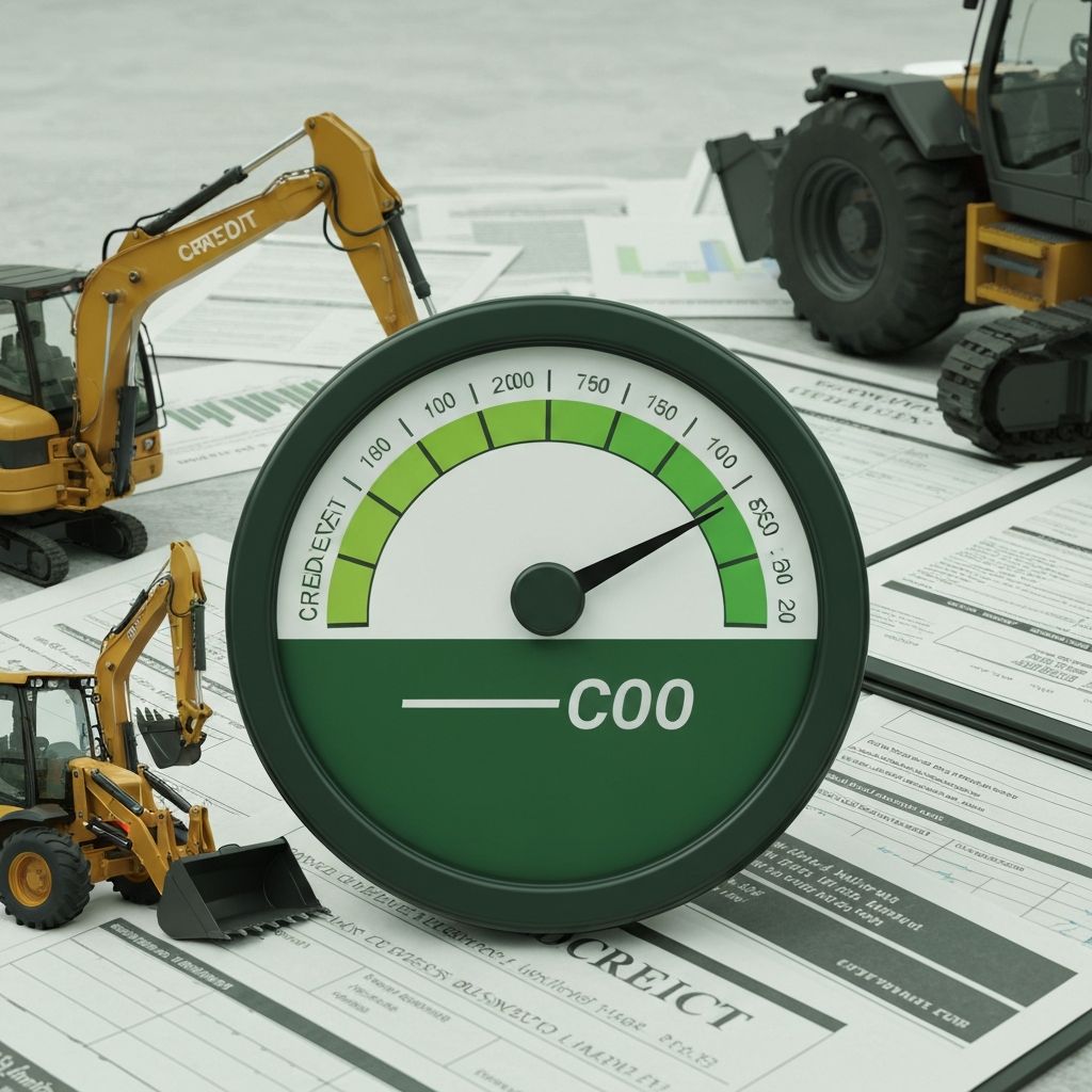 What Credit Score Do You Need for Equipment Financing? (2026 Requirements)